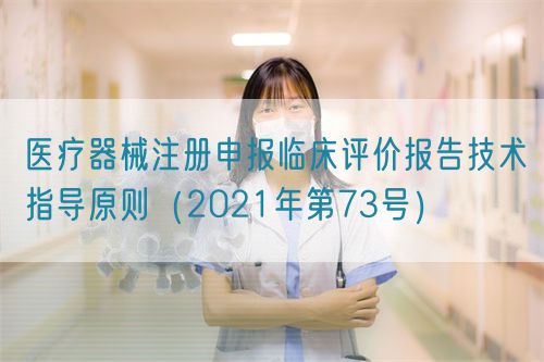 醫(yī)療器械注冊申報(bào)臨床評(píng)價(jià)報(bào)告技術(shù)指導(dǎo)原則(2021年第73號(hào))(圖1) 醫(yī)療器械注冊申報(bào)臨床評(píng)價(jià)報(bào)告技術(shù)指導(dǎo)原則(2021年第73號(hào))(圖1)